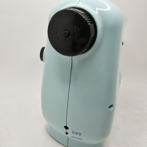 Mini Sewing Machine for Beginner Dual Speed, Space Saver, Portable -Green Aqua - Picture 8 of 13